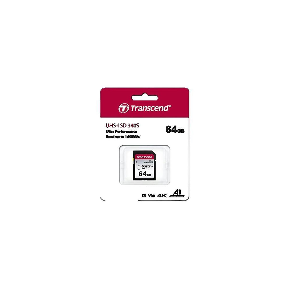 Transcend Carte mémoire Transcend SDXC 340S 64 Go