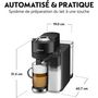 Voir la diapositive 4 : DELONGHI Nespresso Latissima Noir ENV300.B