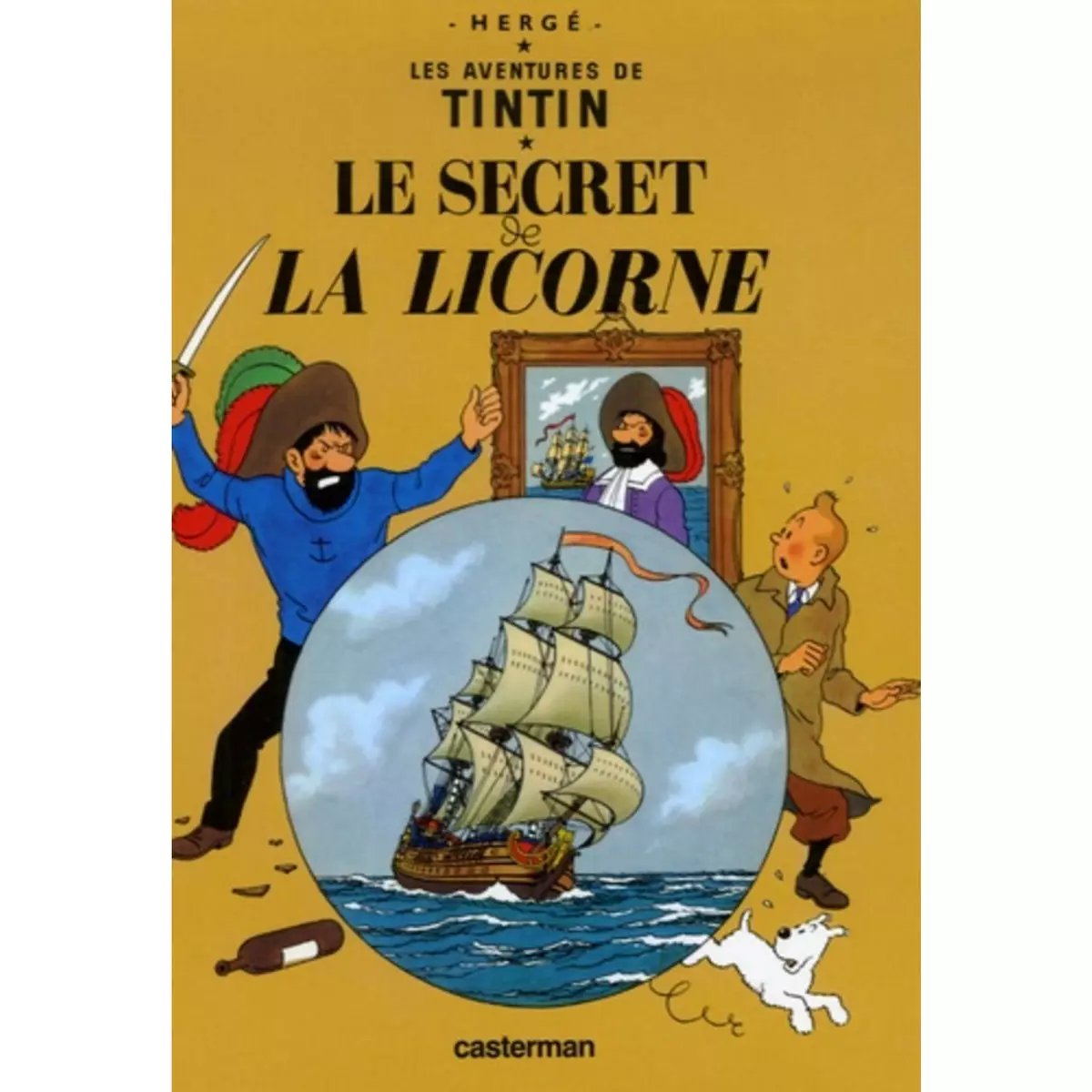  LES AVENTURES DE TINTIN TOME 11 : LE SECRET DE LA LICORNE. MINI-ALBUM, Hergé