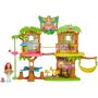 Voir la diapositive 2 : MATTEL Coffret de jeu Café Jungle Enchantée avec mini-poupée Sheeny et perroquet Peeki - Enchantimals