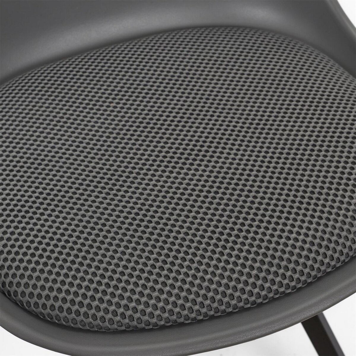 TOILINUX Lot de 4 chaises avec coussin ATOME