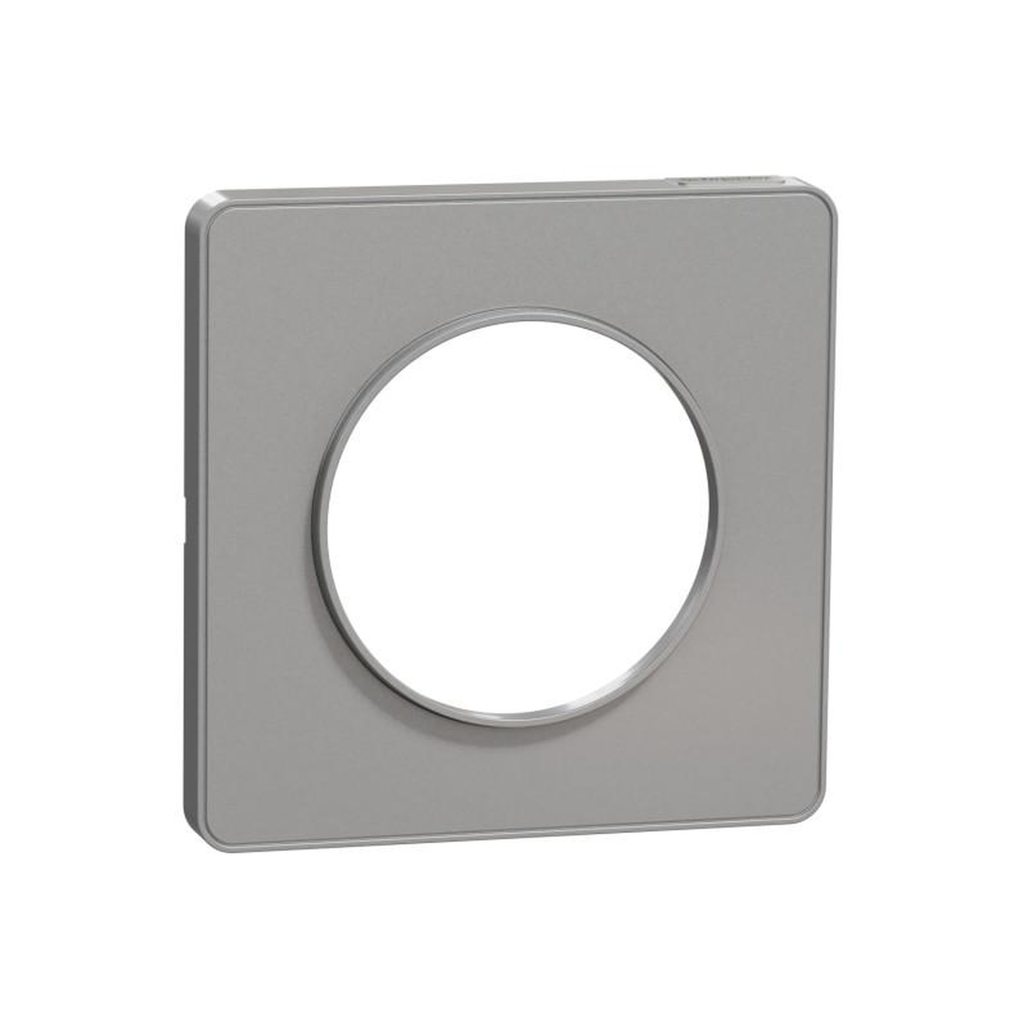 Schneider Electric Plaque ODACE Touch aluminium 1 poste SCHNEIDER ELECTRIC S530802