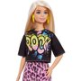 BARBIE Poupée Barbie Fashionistas - T Shirt Rock