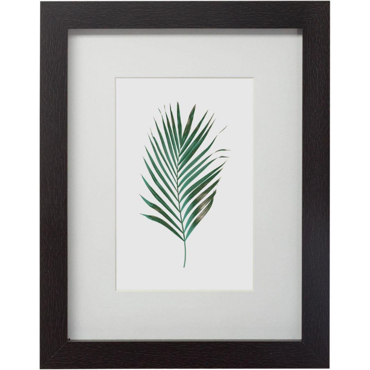 ATMOSPHERA 5 Cadres photos muraux Tropical - Noir