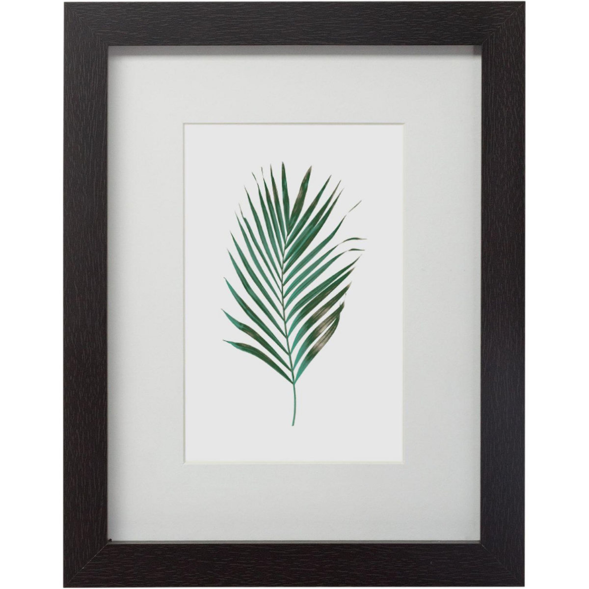 ATMOSPHERA 5 Cadres photos muraux Tropical - Noir