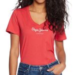 Pepe Jeans T shirt  Femme Pepe jeans Wendy V. Coloris disponibles : Rouge