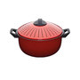 Voir la diapositive 1 : CRAFT Casserole KitchenCraft World of Flavours rouge 4 litres