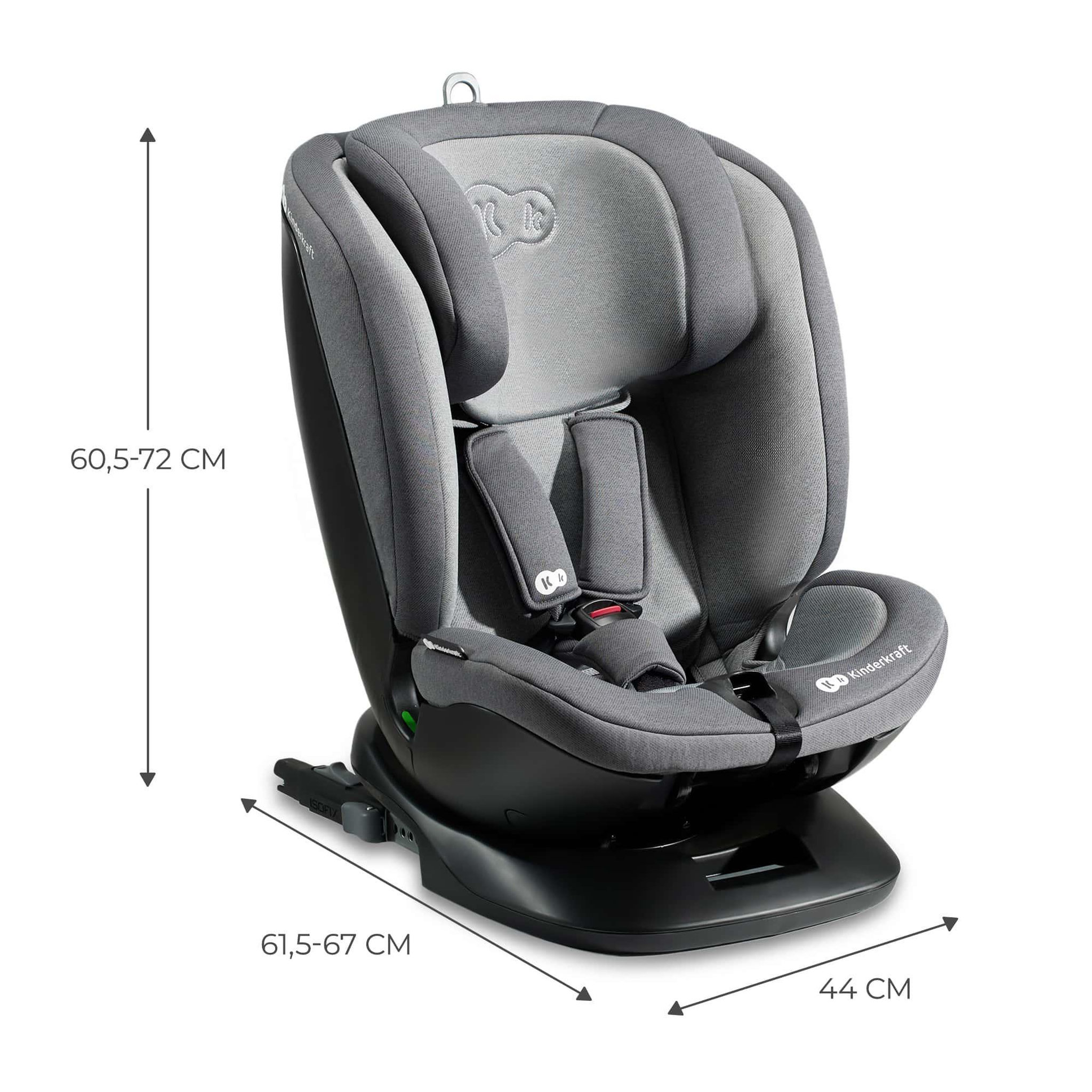 Voir la diapositive 6 : KINDERKRAFT Siège auto 4 en 1 avec rotation facile et sécurité renforcée