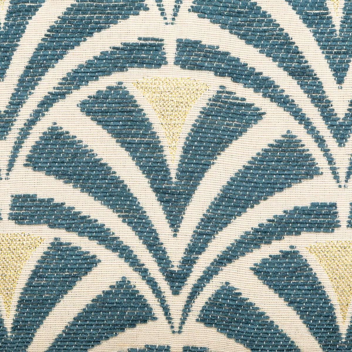 ATMOSPHERA Tabouret d'appoint en tissu jacquard CHIARA