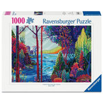 RAVENSBURGER Puzzle 1000 pièces - Forêt Indigo