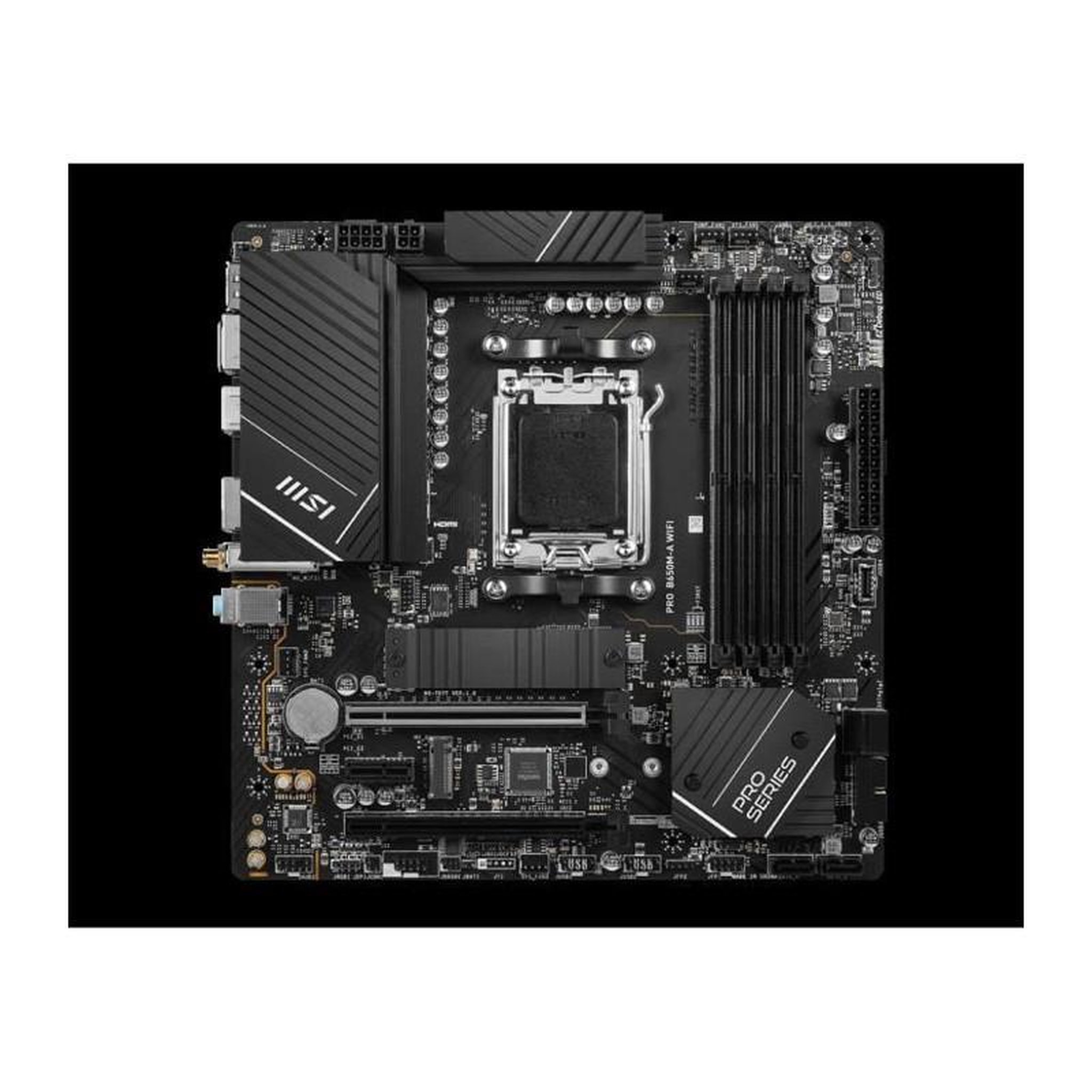 Voir la diapositive 5 : MSI PRO B650M A WIFI