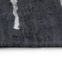 VIDAXL Tapis Chindi Coton tisse a la main 80 x 160 cm Anthracite