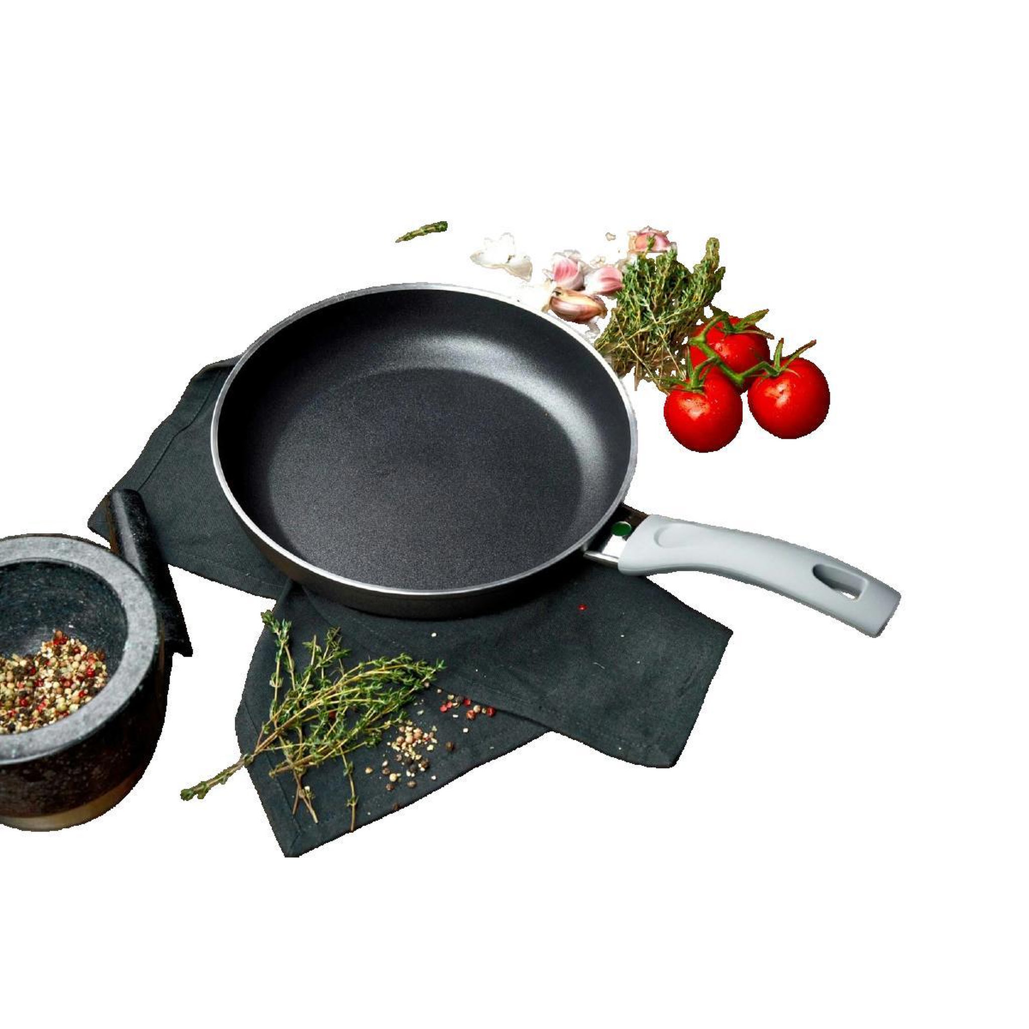 Voir la diapositive 2 : BALLARINI Poêle Ballarini 75003-053-0 Noir 32 cm antiadhésif