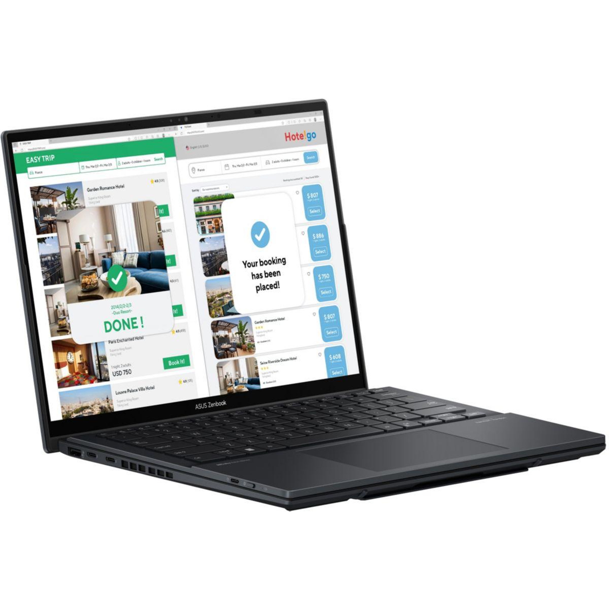 Voir la diapositive 2 : ASUS Ordinateur portable Zenbook Duo UX8406MA-DRQL411W