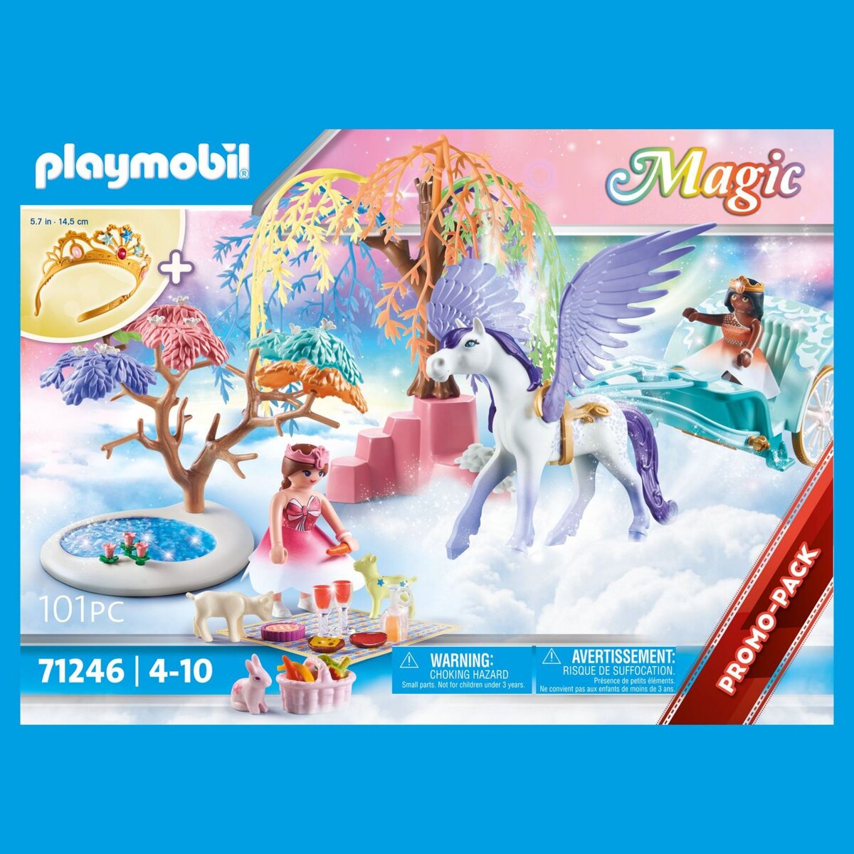 PLAYMOBIL 71246 Calèche et cheval ailé