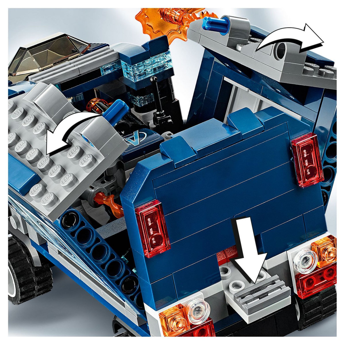 LEGO Super Héros Marvel 76143 - TBD L'attaque du camion des Avengers