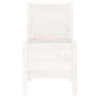 Voir la diapositive 5 : VIDAXL Jardiniere Blanc 245,5x44x75 cm Bois massif de pin
