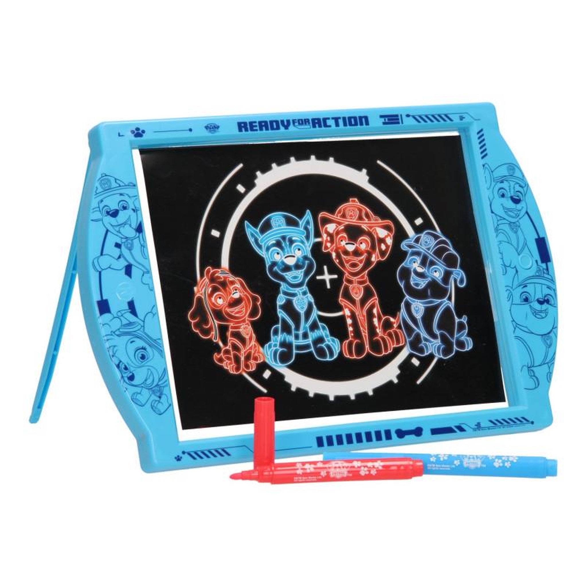Voir la diapositive 1 : Spin Master SPIN MASTER Bloc note lumineux Pat Patrouille