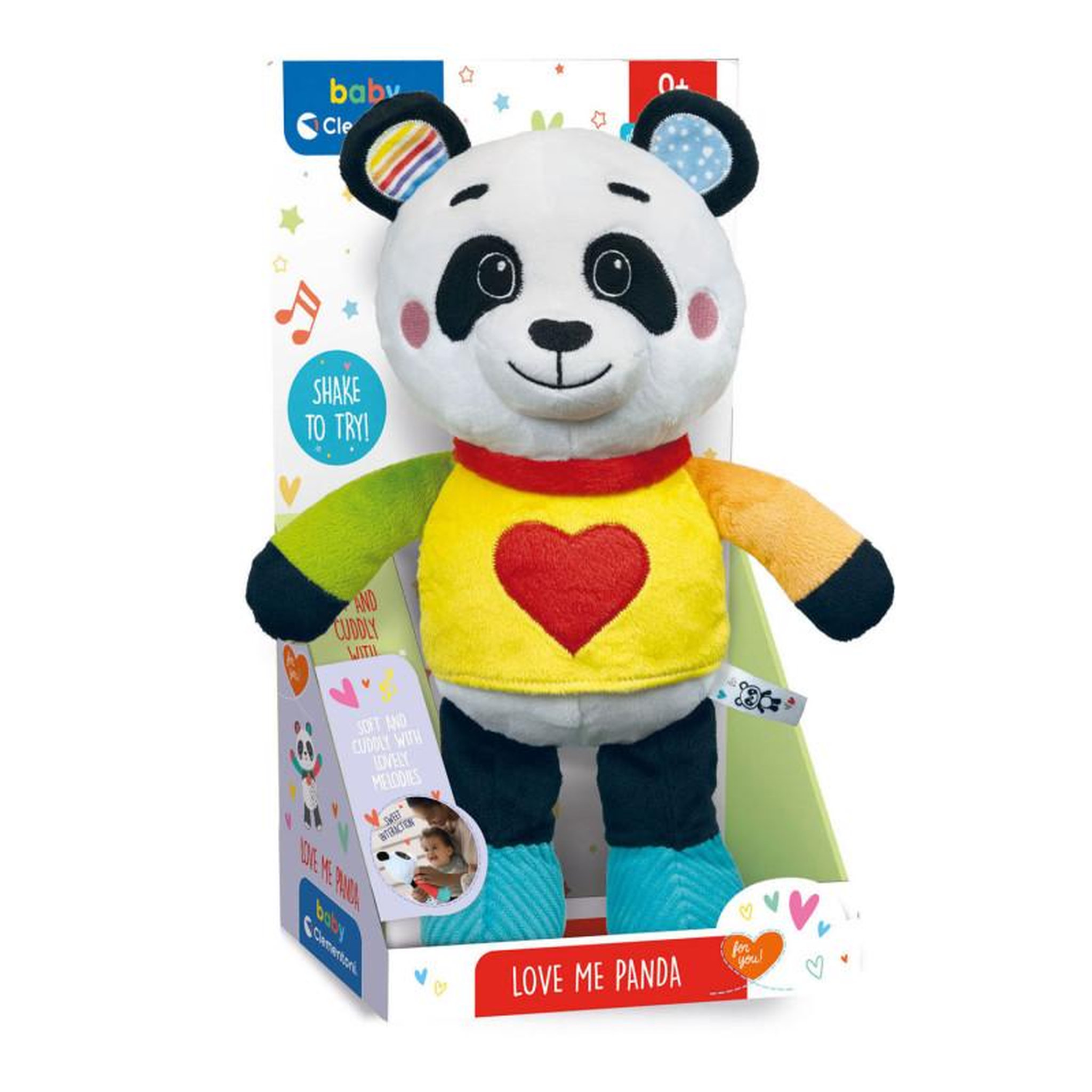 Voir la diapositive 2 : CLEMENTONI Clementoni Baby - Cuddly Panda 17793