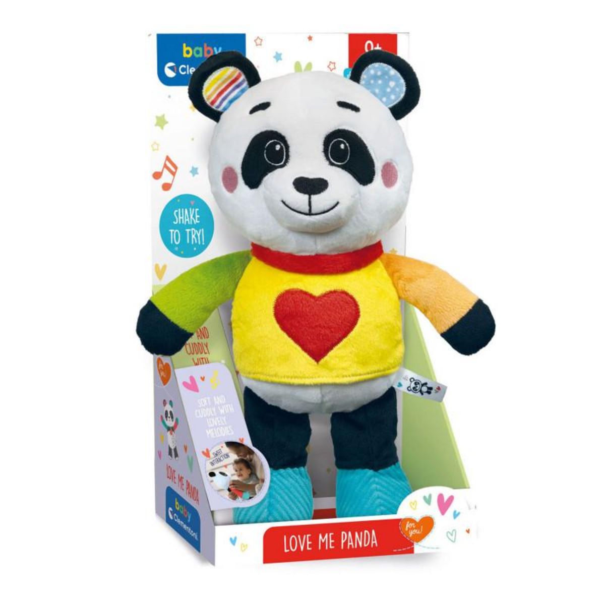 CLEMENTONI Clementoni Baby - Cuddly Panda 17793