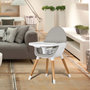 Voir la diapositive 2 : AT4 Chaise haute bébé évolutive gris IKID