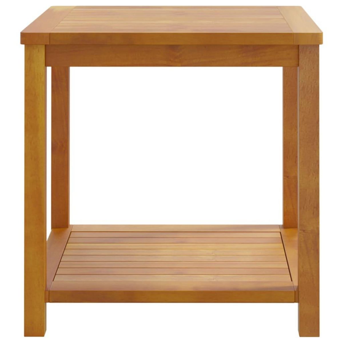 VIDAXL Table d'appoint Bois d'acacia massif 45x45x45 cm
