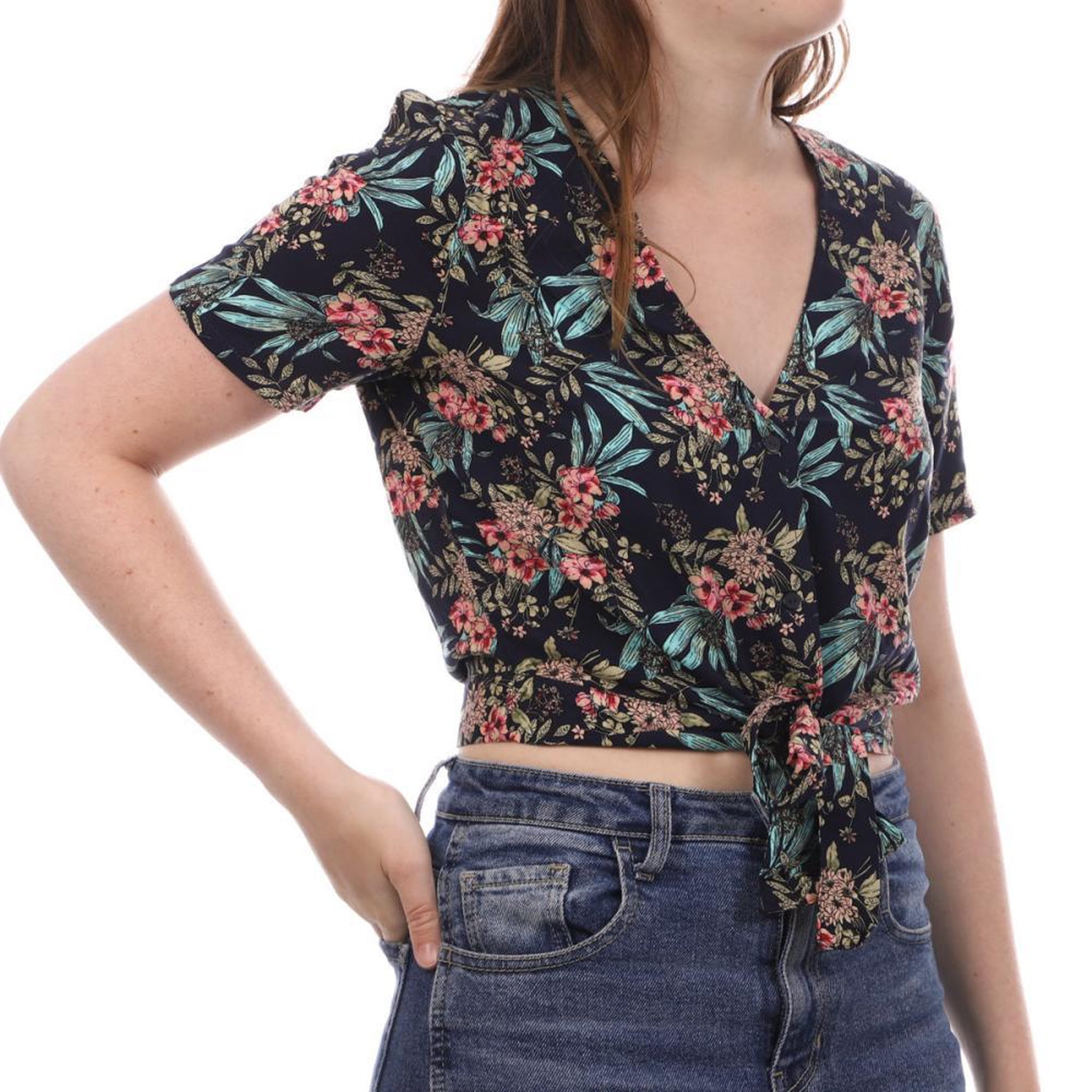 Voir la diapositive 2 : Vero Moda Blouse  à fleurs Femme Vero Moda Easy