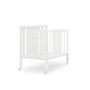 Voir la diapositive 2 : INTERBABY Lit Bébé Mod. Basic - blanc