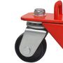 Voir la diapositive 6 : VIDAXL Cric hydraulique de moto / VTT 680 kg Rouge