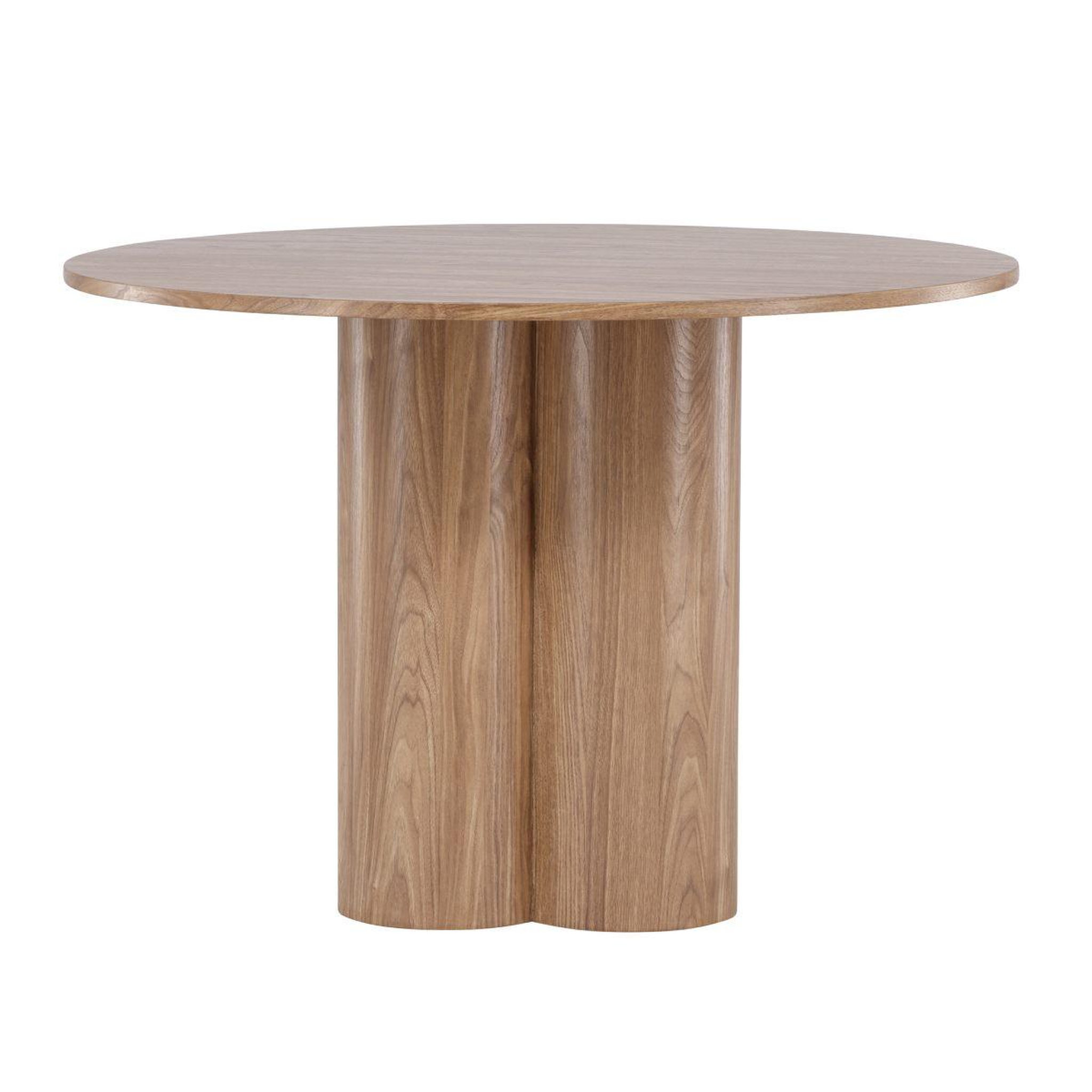 Paris Prix Table à manger ronde  olivia  110cm marron
