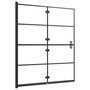 Voir la diapositive 4 : VIDAXL Cabine de douche pliable ESG 120x140 cm Noir