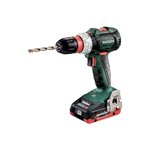 METABO SAS Perceuse visseuse 18 V BS 18 LT BL Q - 2 x 4,0 Ah LiHD, ASC 55, coffret Metabox