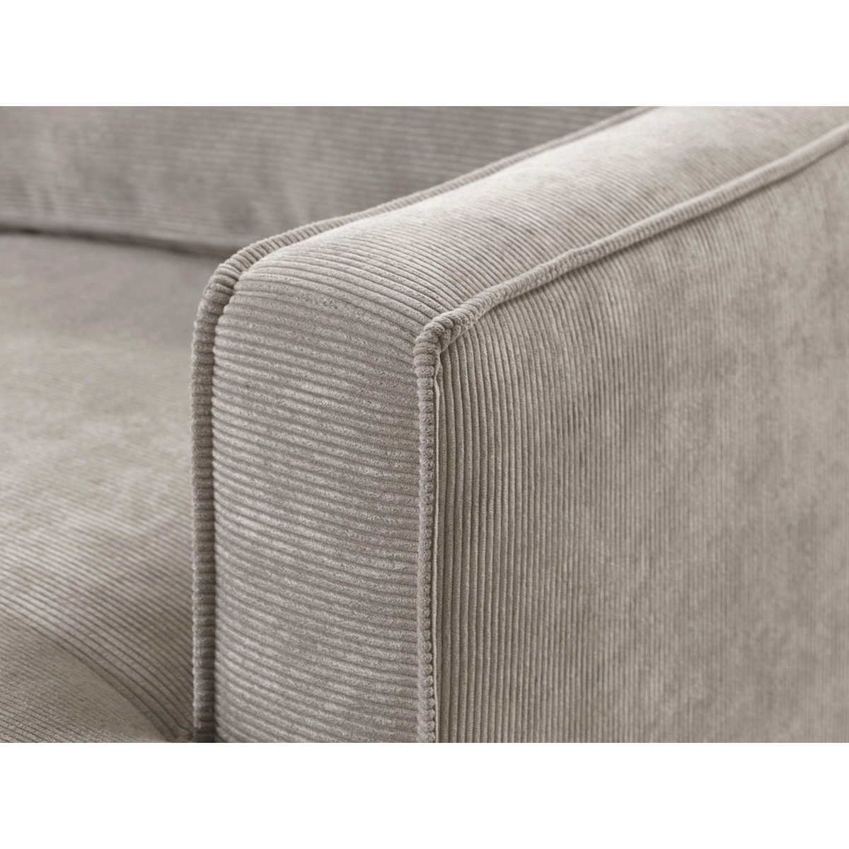 LISA DESIGN Jake - canapé d'angle gauche - convertible - 5 places - en velours côtelé