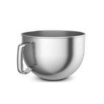 KitchenAid Bol de 5.6l inox poli à poignée pour robot artisan - 5KSMB60