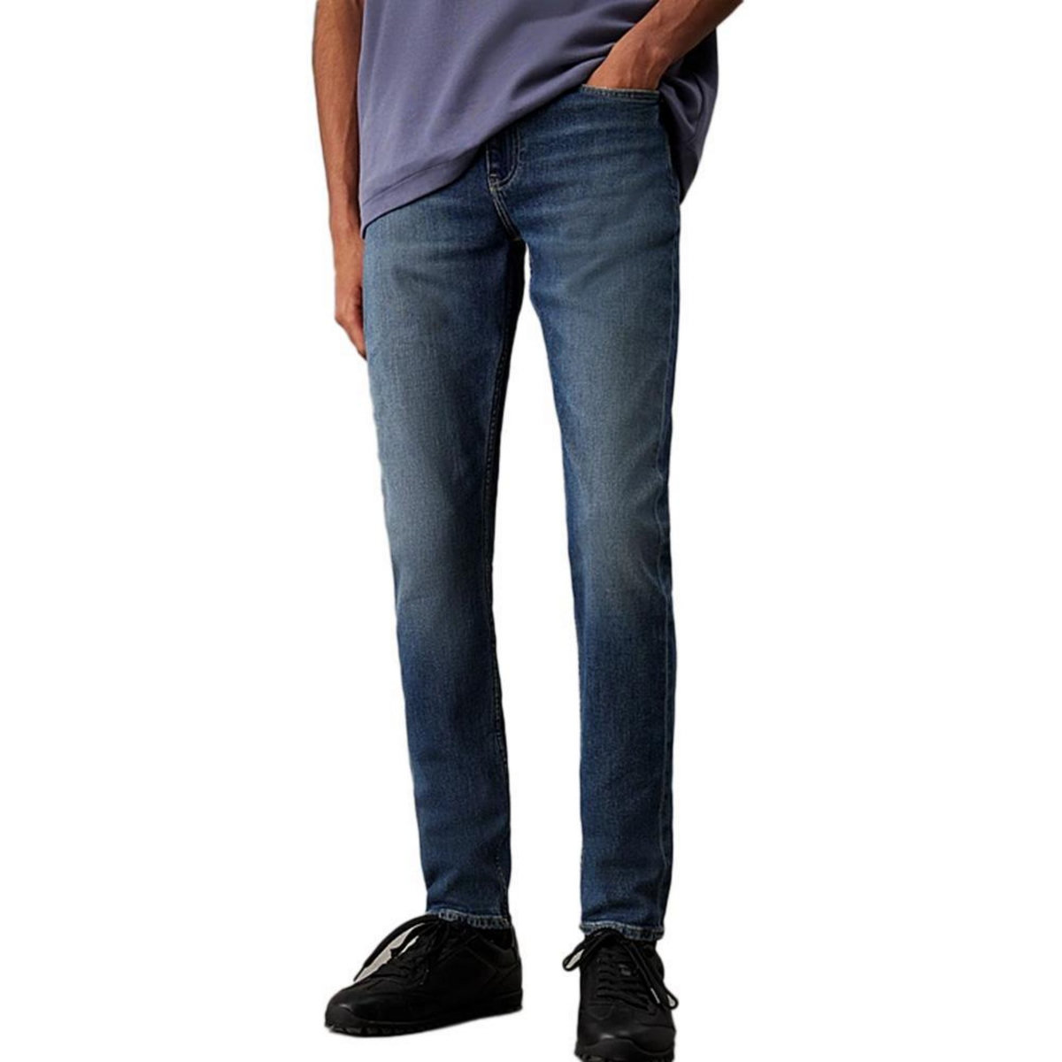 CALVIN KLEIN JEANS Jean  Foncé  Slim Homme Calvin Klein Jeans Light   W34