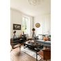 Voir la diapositive 2 : ATMOSPHERA Fauteuil Vintage en cuir - Marron