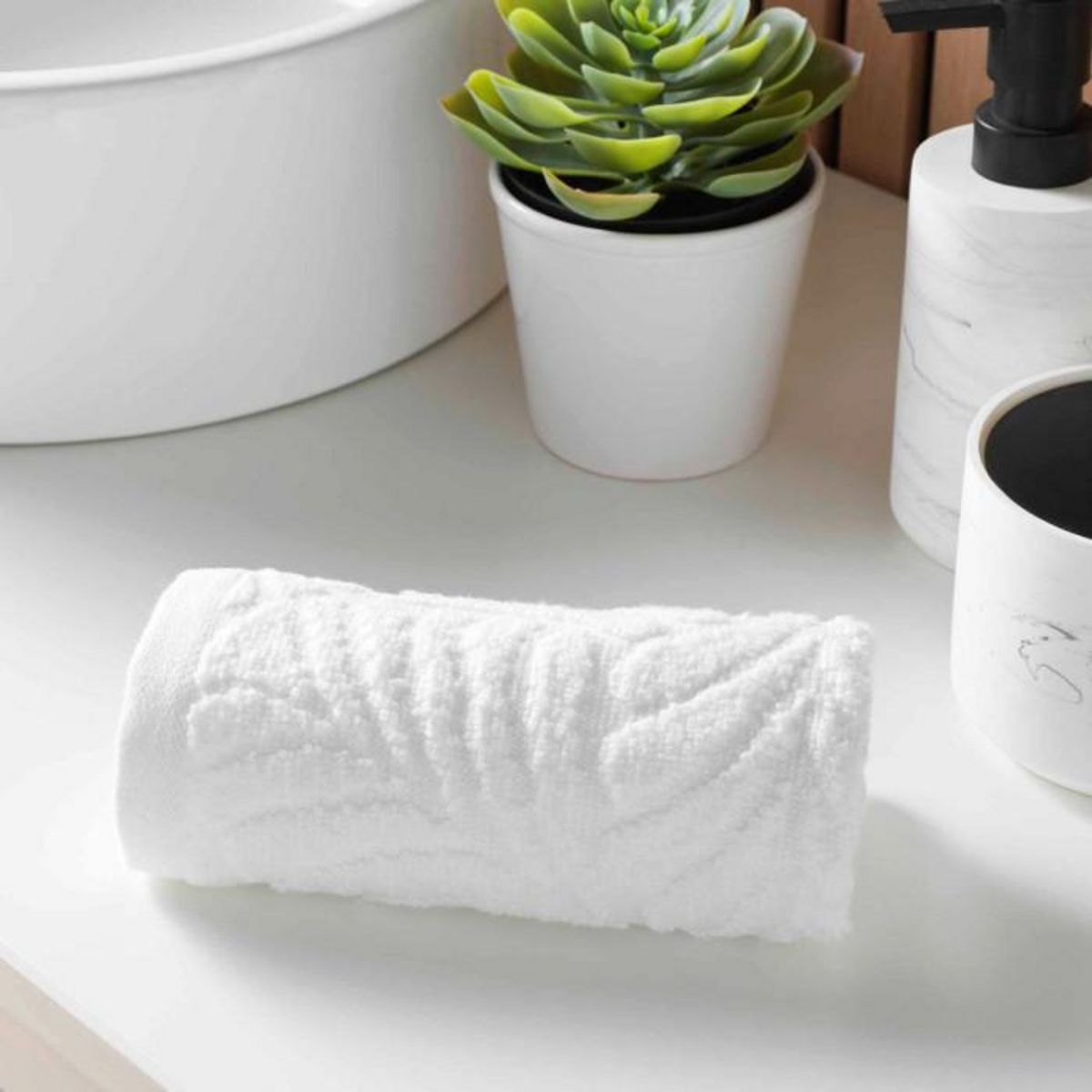 Paris Prix Serviette d'Invité  Madeira  30x50cm Blanc