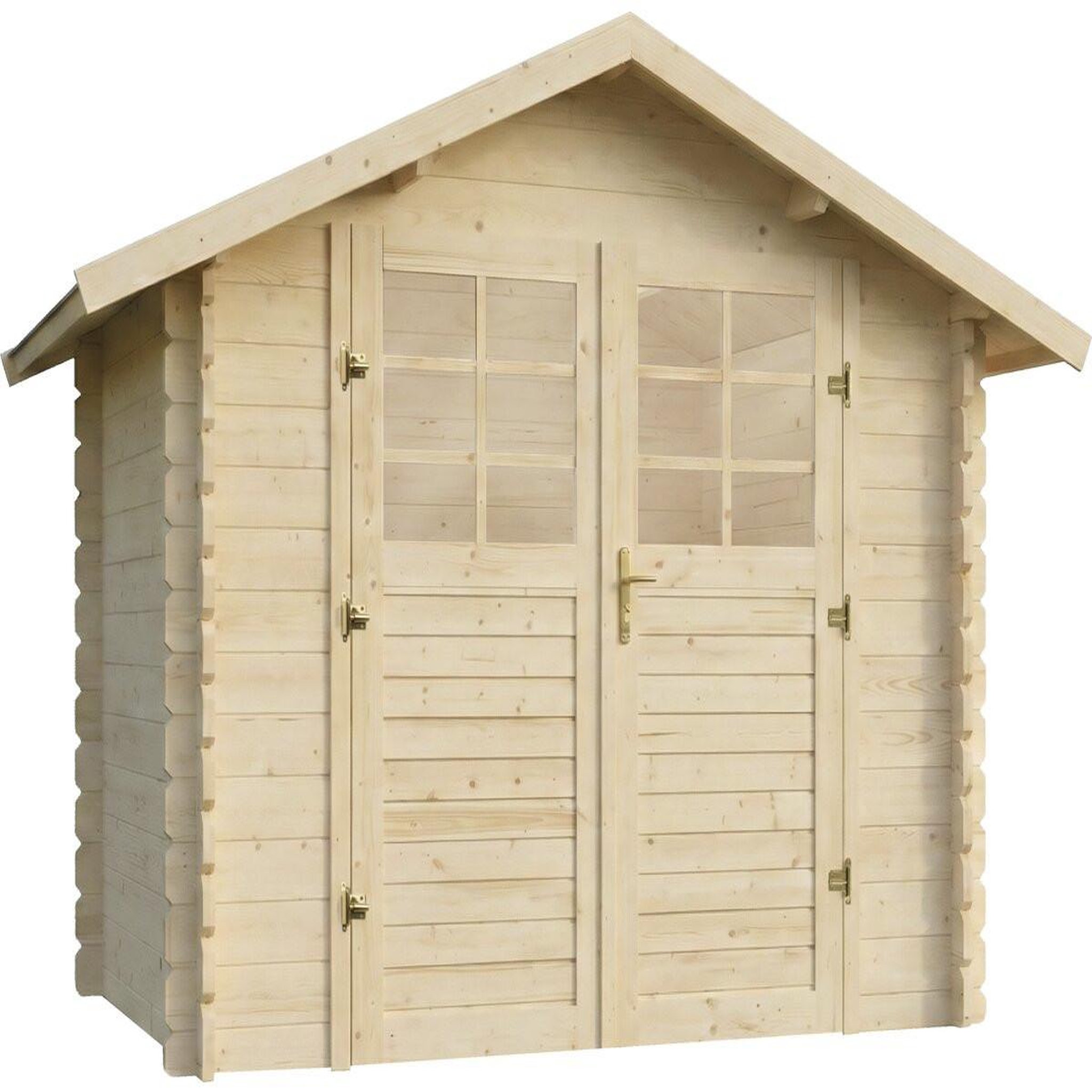 Habitat et Jardin Abri de jardin en bois  beaufort  - 6.94 m² -  287 x 241 cm - 28 mm