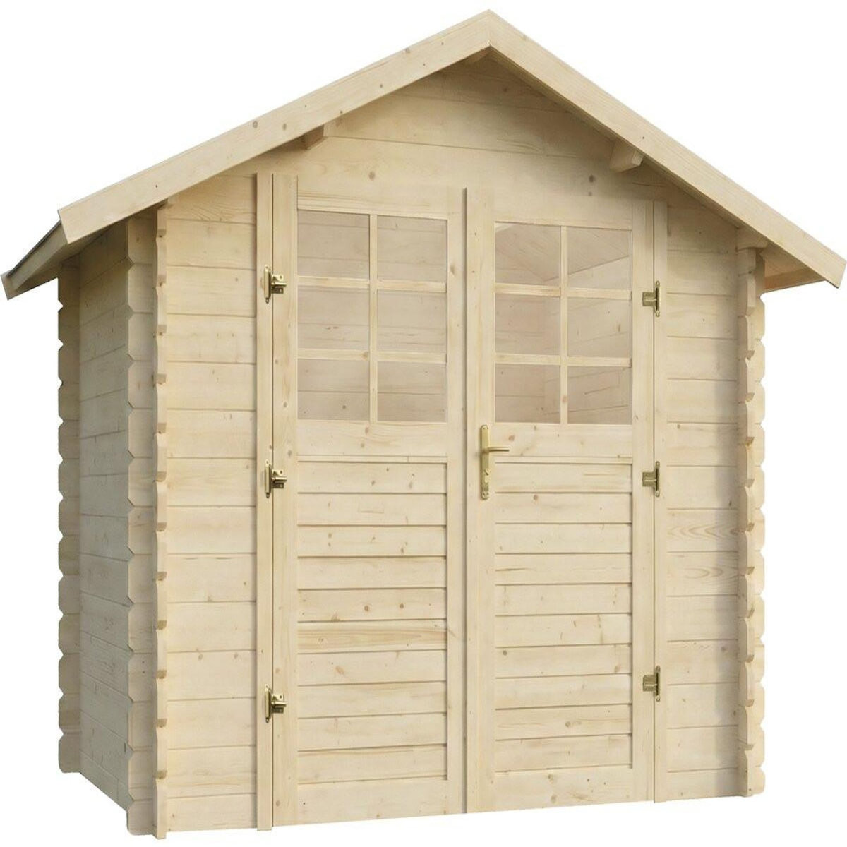 Habitat et Jardin Abri de jardin en bois  Beaufort  - 6.94 m² -  287 x 241 cm - 28 mm