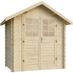 Habitat et Jardin Abri de jardin en bois  Beaufort  - 6.94 m² -  287 x 241 cm - 28 mm