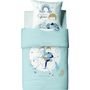 Voir la diapositive 4 : Les Ateliers du Linge Parure Housse De Couette 2pcs 140x200cm 100%coton Classique 47fils Lovely Prince