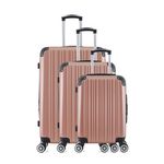 WAVE PARIS WAVE PARIS - Set de 3 Valises DENALI-B. Coloris disponibles : Beige, Noir, Gris, Bleu, Rose, Vert