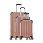 WAVE PARIS WAVE PARIS - SET DE 3 ABS/PC DENALI-B  4 Roues 75 cm. Coloris disponibles : Bleu, Vert, Gris, Rose, Beige