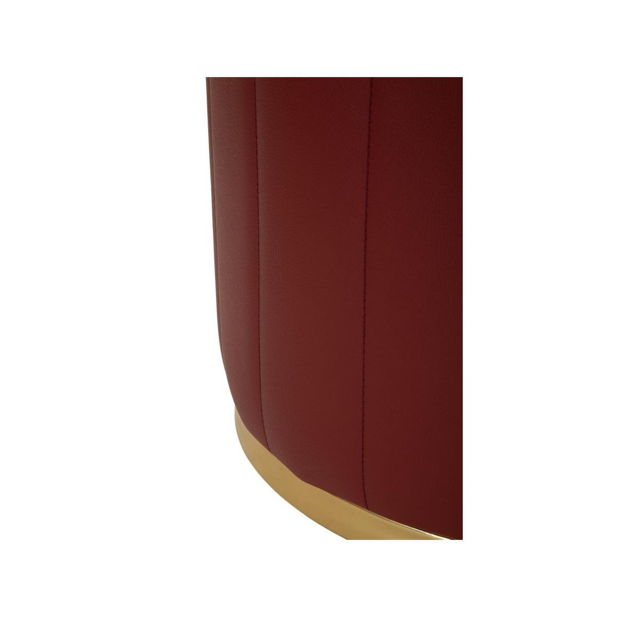 Voir la diapositive 5 : Paris Prix Pouf coffre design  london  46cm rouge