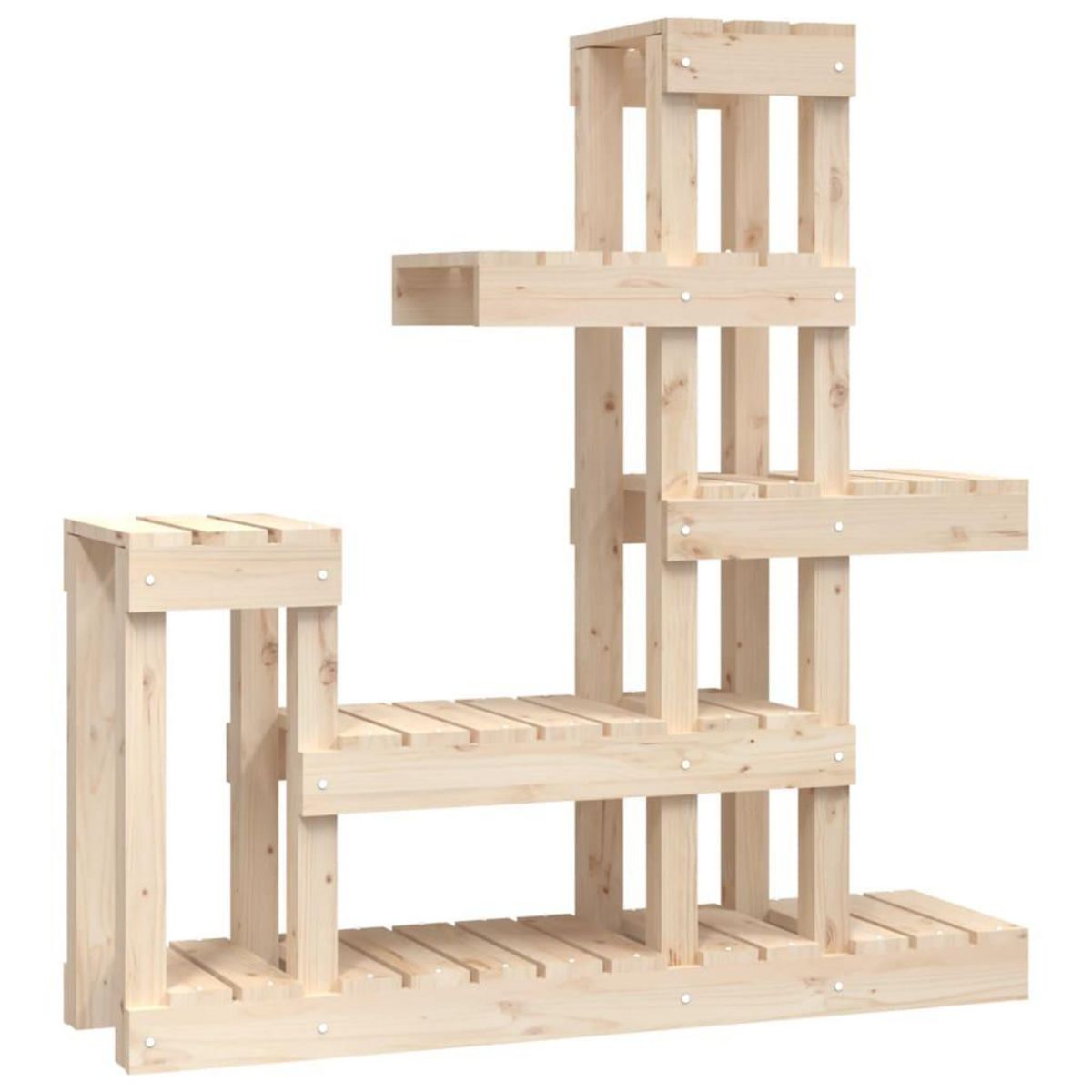 VIDAXL Support a plantes 92x25x97 cm Bois massif de pin