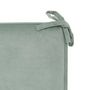 Voir la diapositive 2 : ATMOSPHERA Galette de Chaise Uni  Lilou  38x38cm Vert Céladon