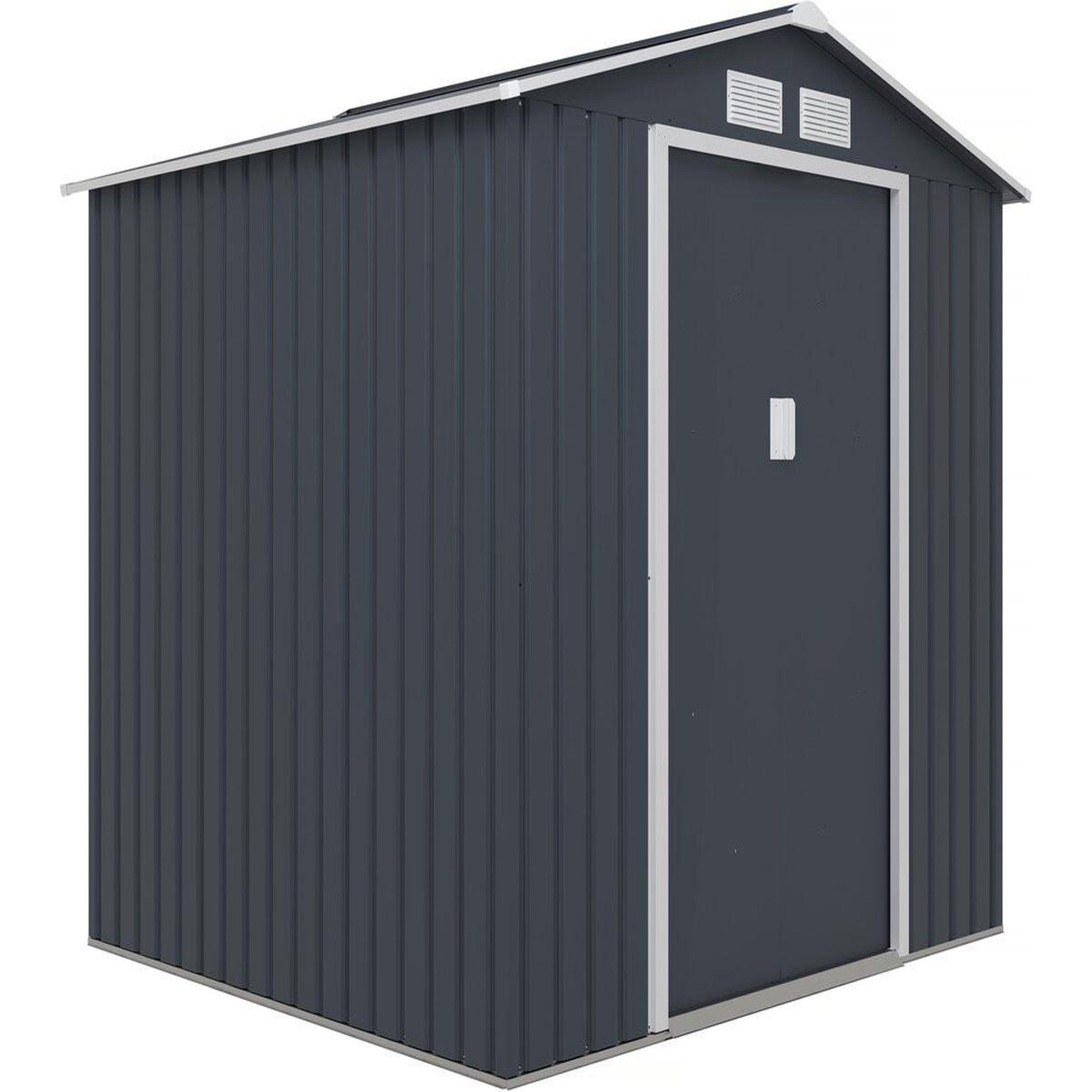Habitat et Jardin Abri de jardin métal  vegas  - 4,07 m² - gris