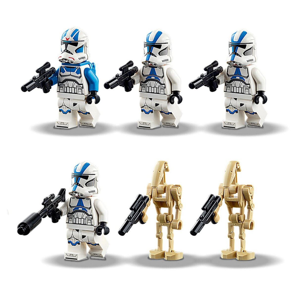 LEGO Star Wars 75280 - Les Clone troopers de la 501ème légion et Marcheur AT-RT
