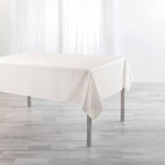 Paris Prix Nappe Chambray Enduite  Newton  140x250cm Crème