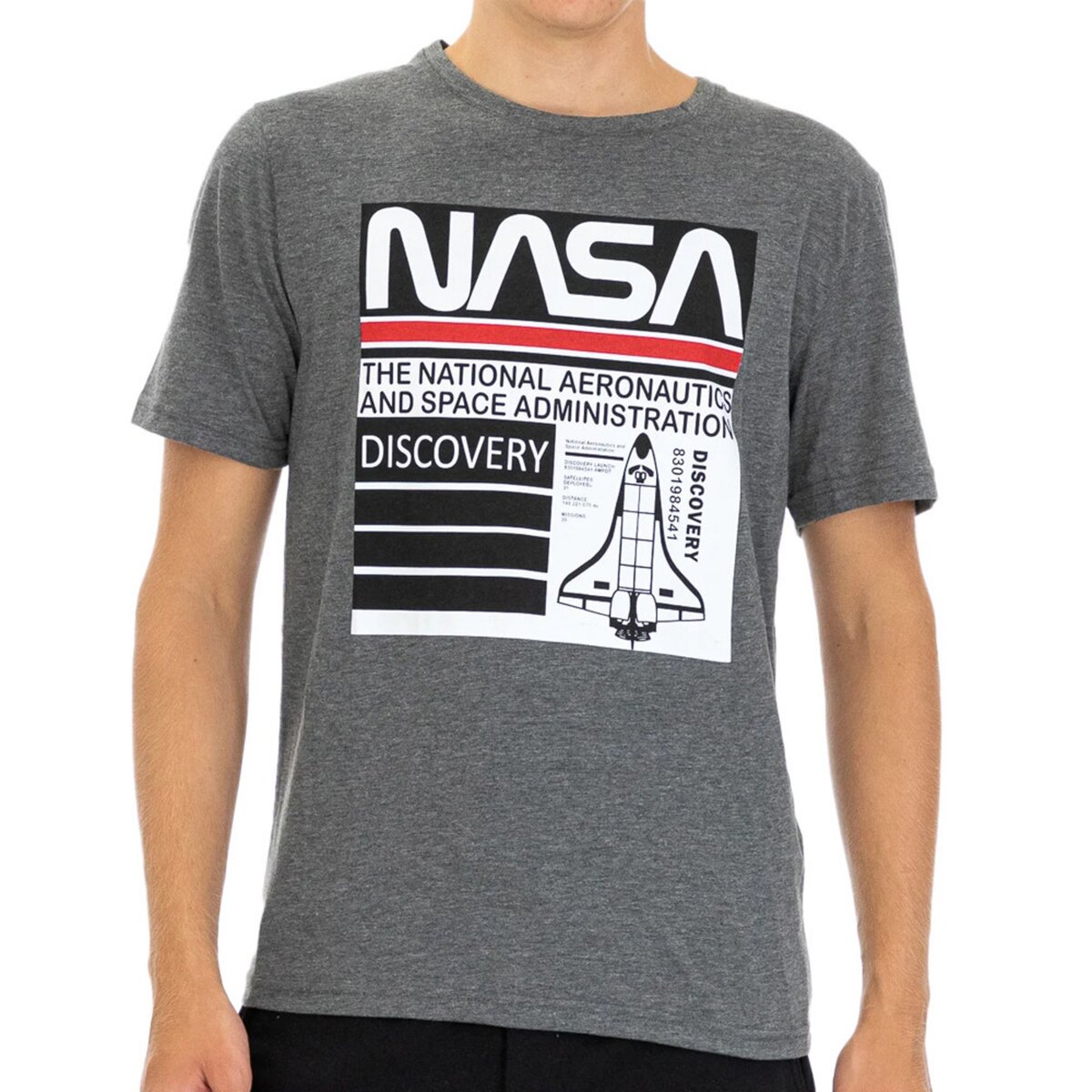 NASA T-shirt Gris Homme Nasa 57T